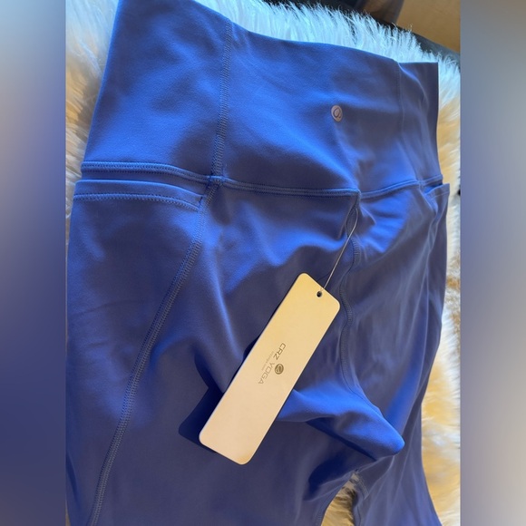💙💙CRZ YOGA Women's Blue High-Waisted Leggings💙💙 - Picture 7 of 13